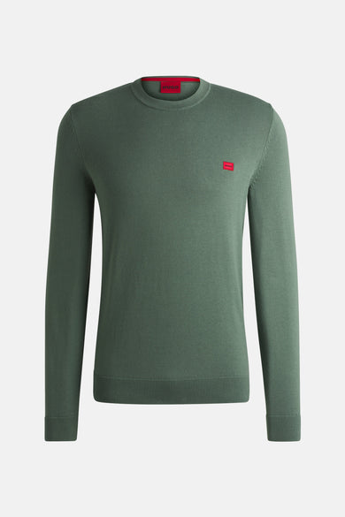 Pull à col rond - Kaki