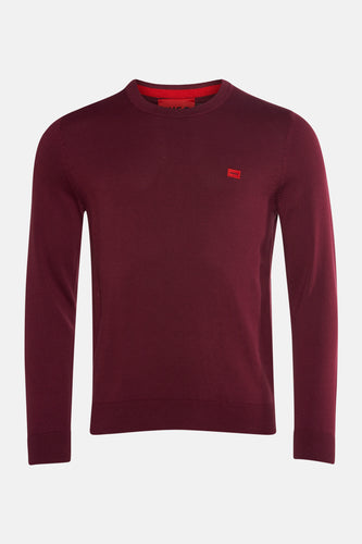 Pull met ronde hals - rood - HUGO