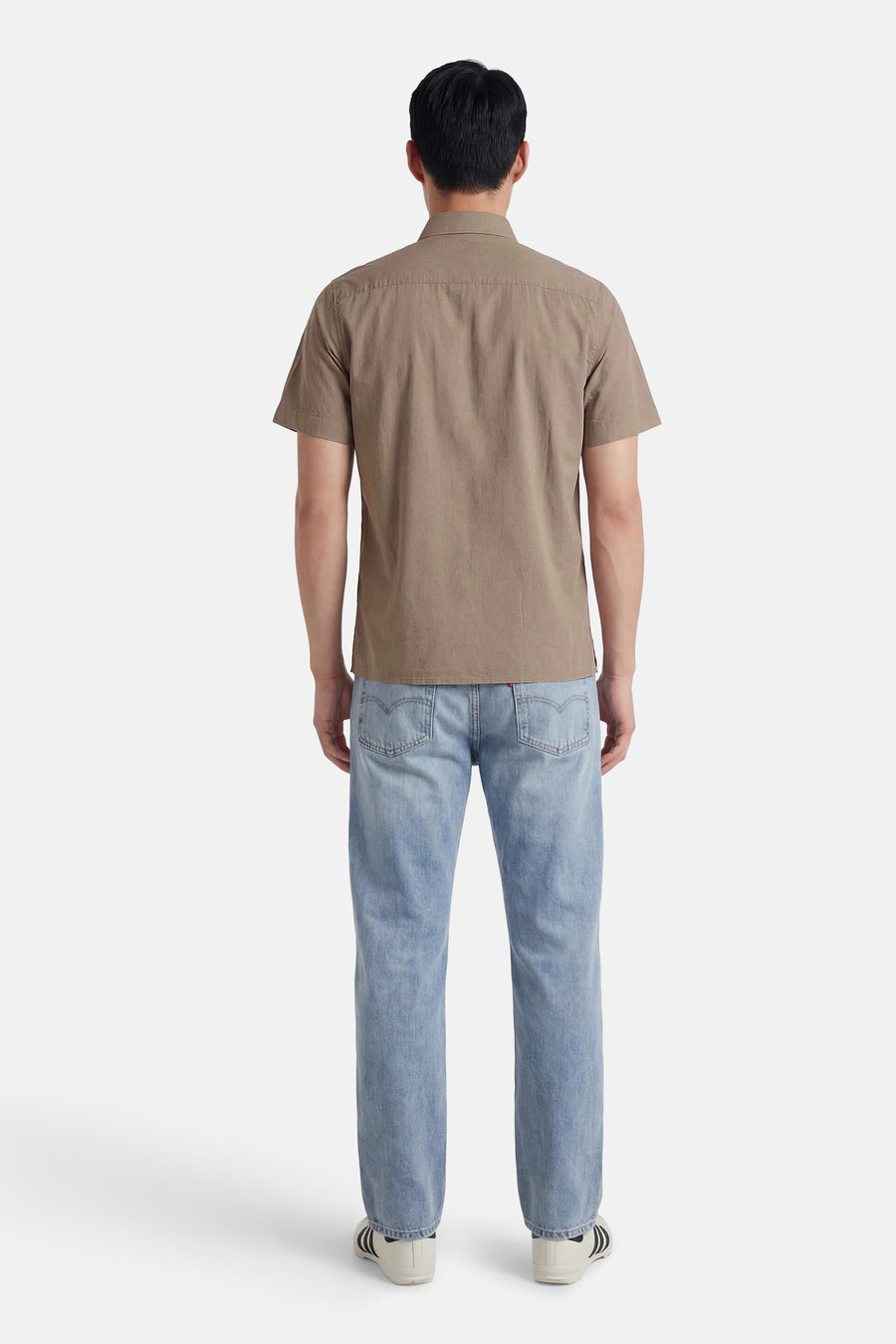 Hemd met korte mouwen - bruin