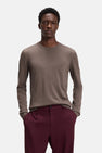 Pull col O brun - HUGO