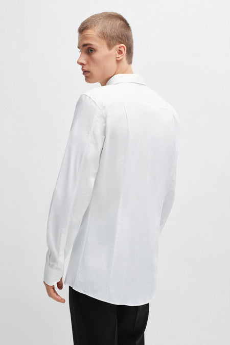 Hemd met lange mouwen - wit