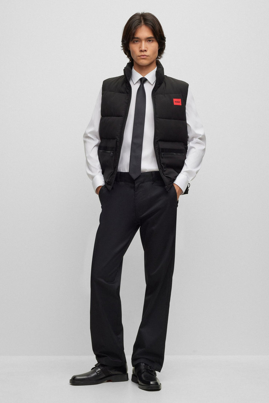 Chemise &agrave; manches longues - blanc - HUGO