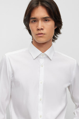 Chemise &agrave; manches longues - blanc - HUGO