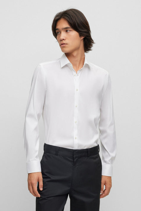 Hemd met lange mouwen - wit