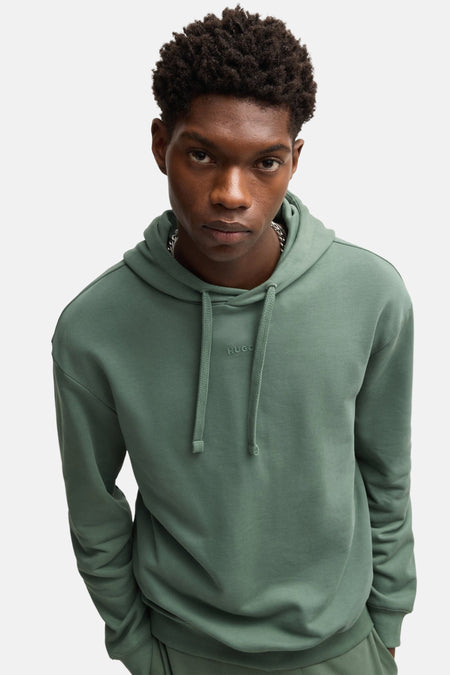 Sweat à capuche Vert - HUGO