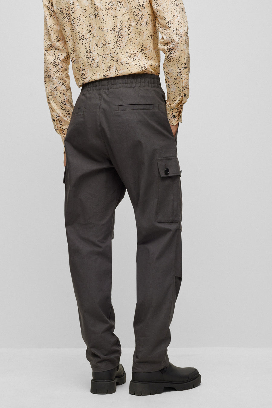 Broek - grijs - HUGO