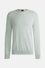 Pull à col rond - bleu