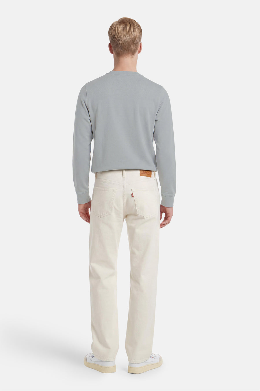 Sweater O-hals - grijs