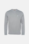 Sweater met ronde hals grijs - HUGO BOSS ORANGE
