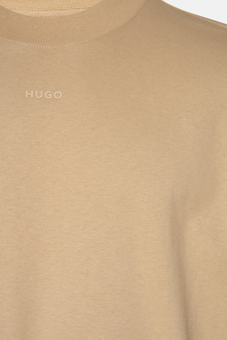 Sweat col O Beige - HUGO