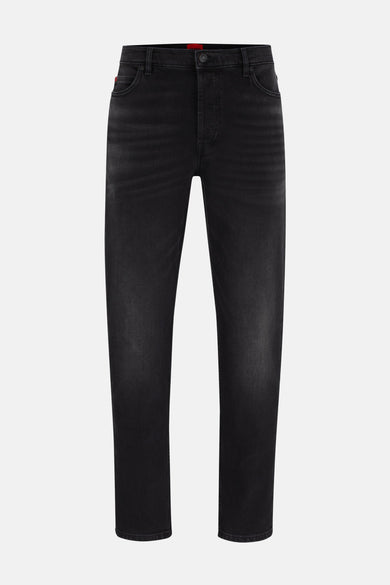 Jeans tapered Black denim - HUGO