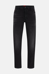 Jeans tapered Black denim - HUGO