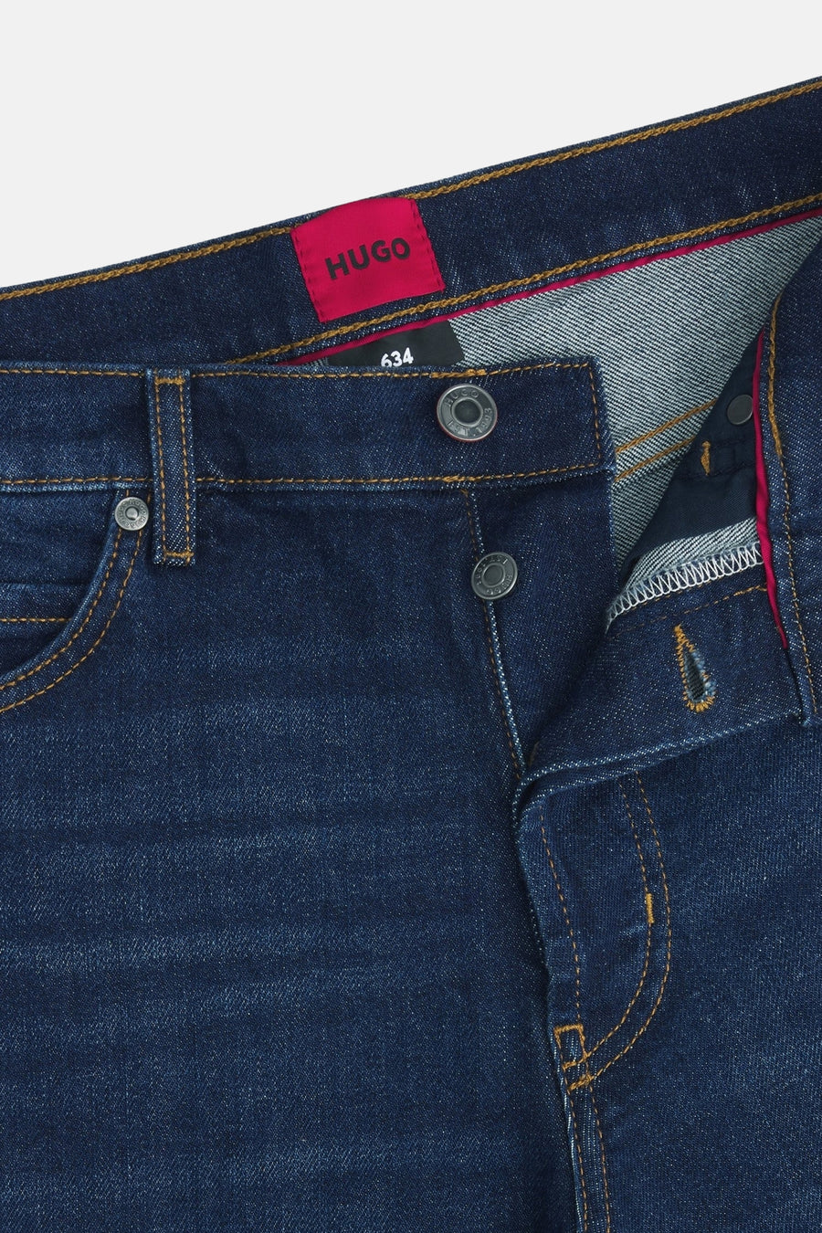 Jeans tapered mid blue denim - HUGO - HUGO