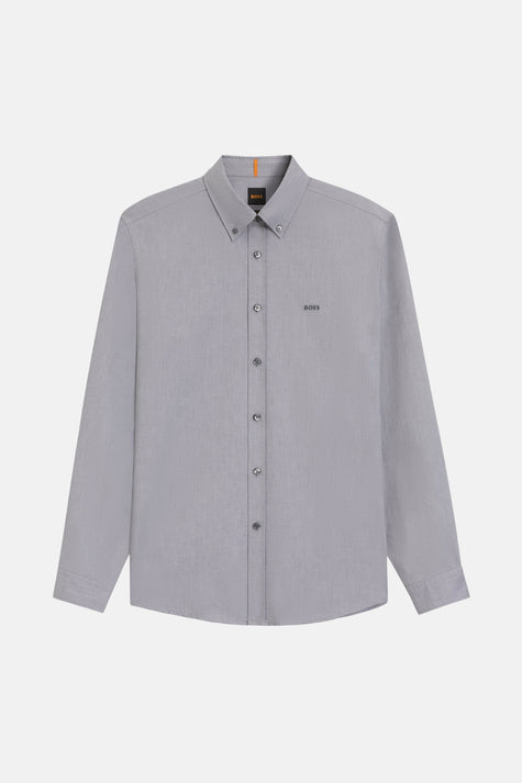 Hemd met lange mouwen - grijs
