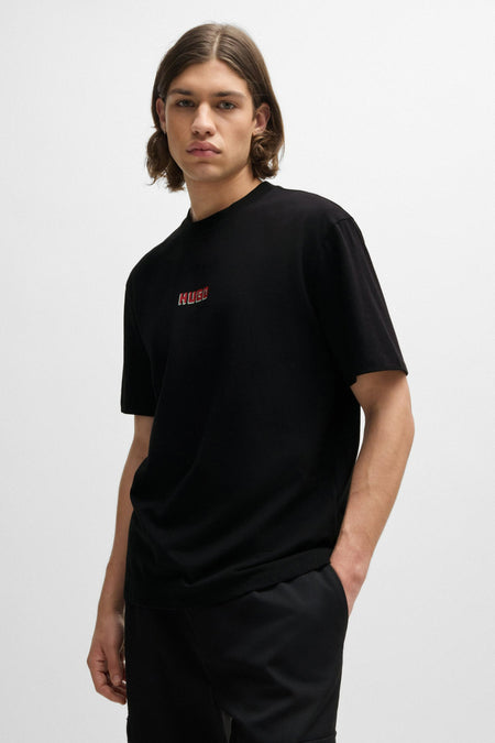T-shirt (korte mouwen) Zwart - HUGO