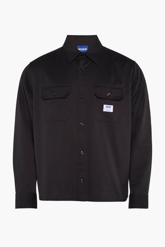 Chemise à manches longues - noir