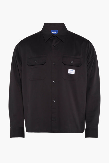 Chemise (manches longues) Noir - HUGO BLUE