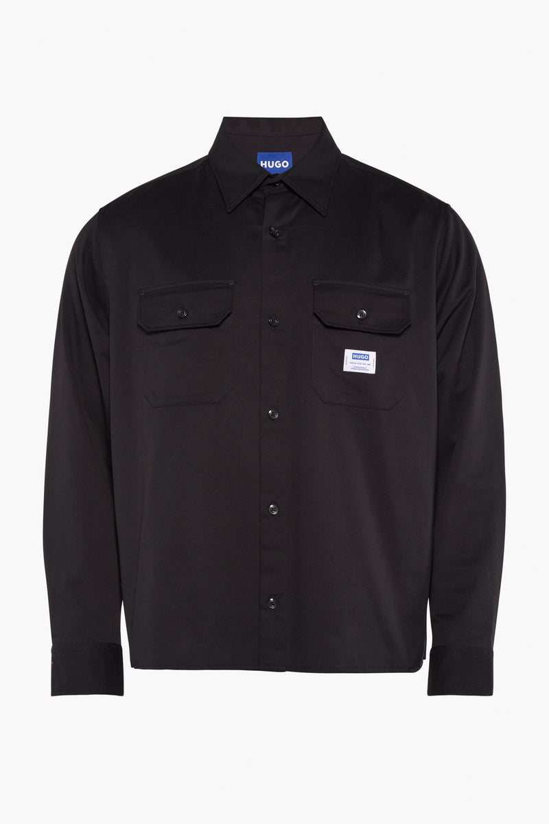 Chemise (manches longues) Noir - HUGO BLUE