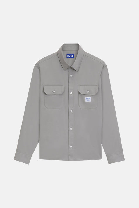 Chemise (manches longues) Gris - HUGO BLUE