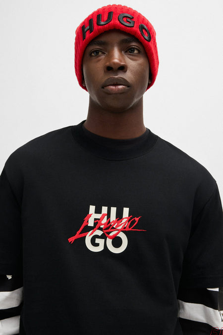 T-shirt met korte mouwen - zwart