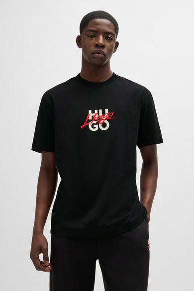 T-shirt met korte mouwen - zwart