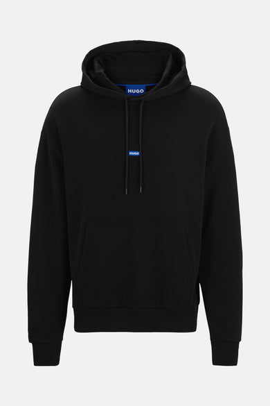 Sweat à capuche Noir - HUGO BLUE