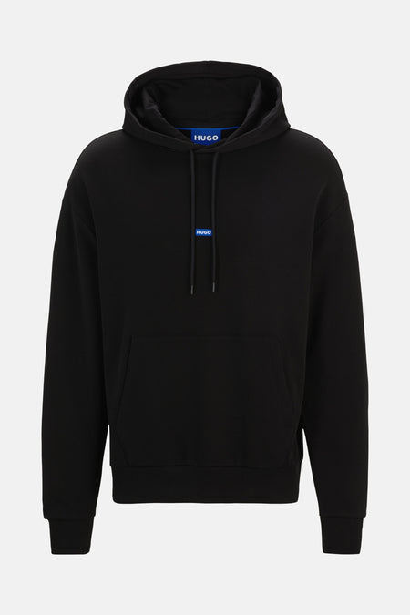 Sweat à capuche Noir - HUGO BLUE