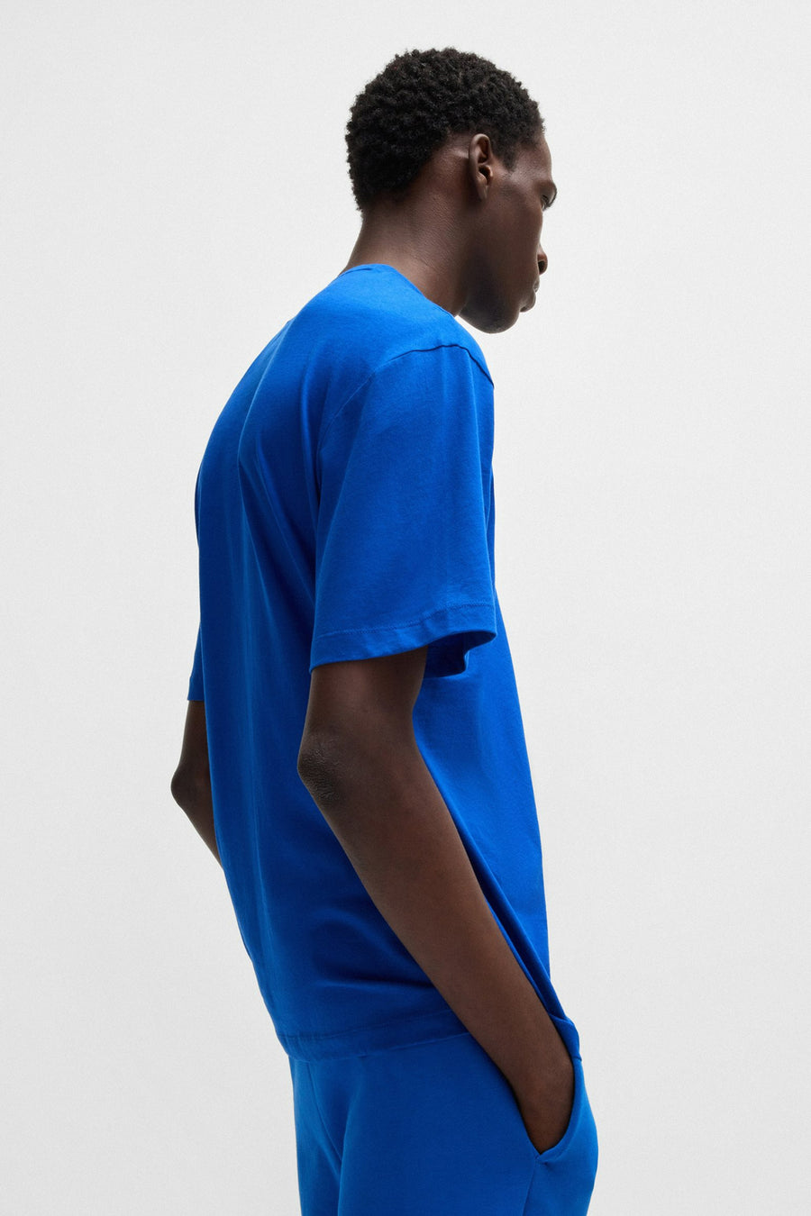 T-shirt met korte mouwen - blauw - HUGO BLUE