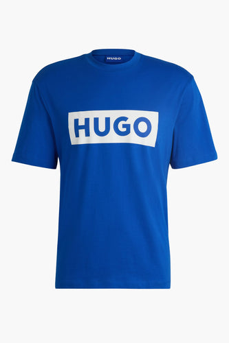 T-shirt met korte mouwen - blauw - HUGO BLUE