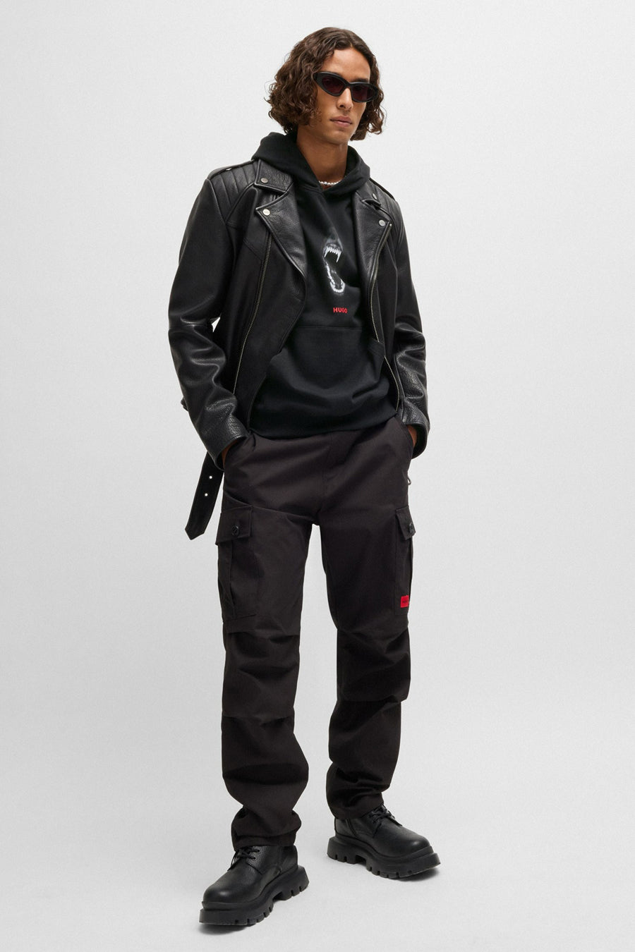 Sweater - zwart - HUGO