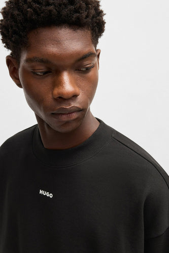 Pull met ronde hals - zwart - HUGO - 5