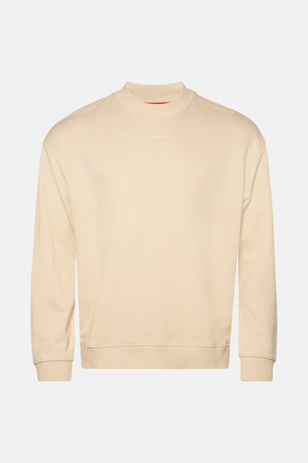 Trui met ronde hals Beige - HUGO