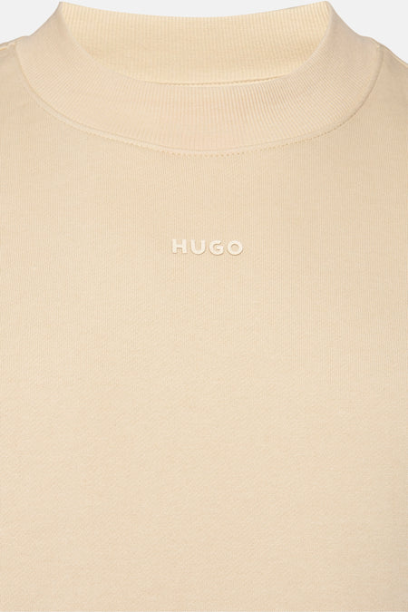 Trui met ronde hals Beige - HUGO