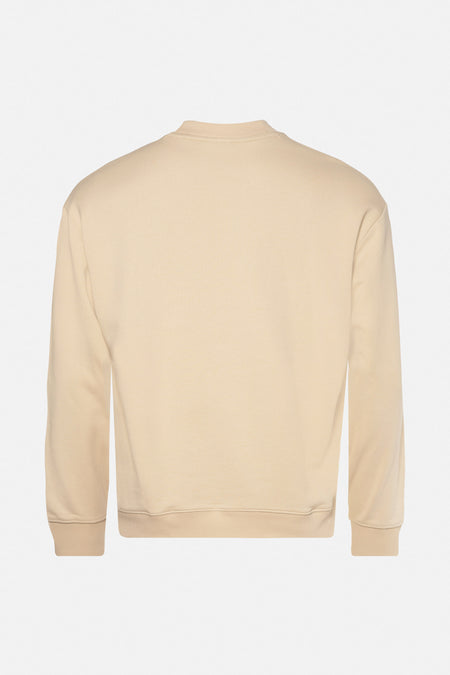 Trui met ronde hals Beige - HUGO