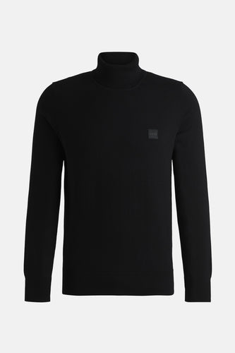 Trui met rolkraag zwart - HUGO BOSS ORANGE