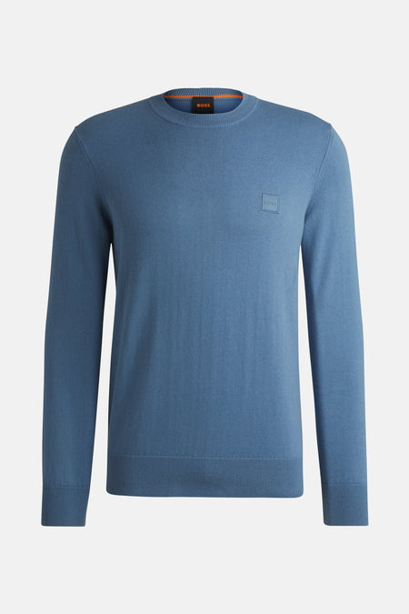 Trui met ronde hals Blauw - HUGO BOSS ORANGE