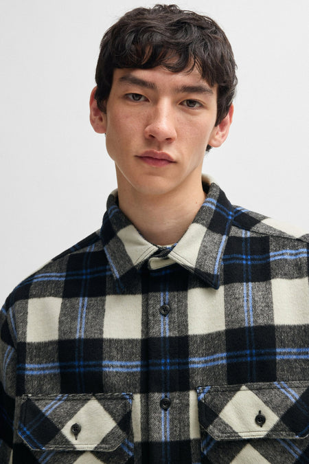 Chemise (manches longues) Noir - HUGO BLUE