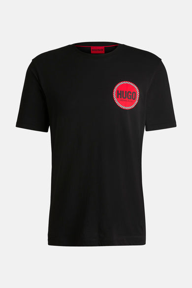 T-shirt (korte mouwen) Zwart - HUGO