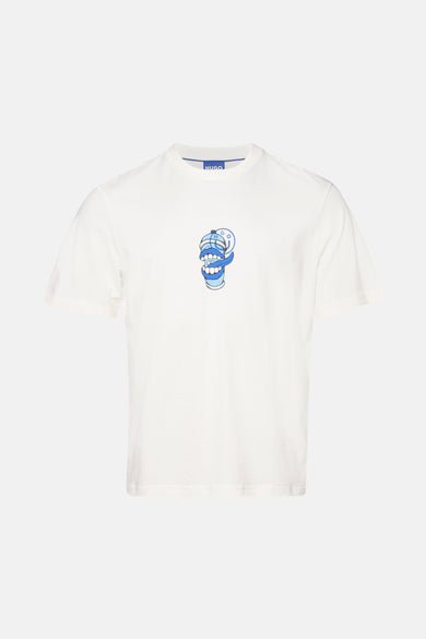 T-shirt (korte mouwen) Ecru - HUGO BLUE