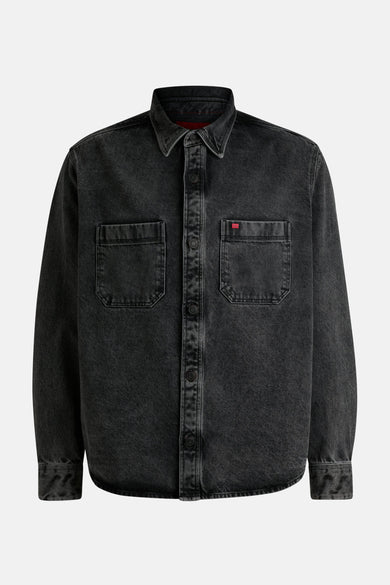 Jeanshemd Dark grey denim - HUGO