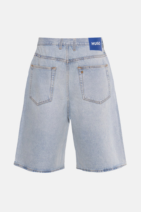 short en jean Light blue denim - HUGO BLUE