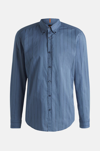 Chemise à manches longues - bleu