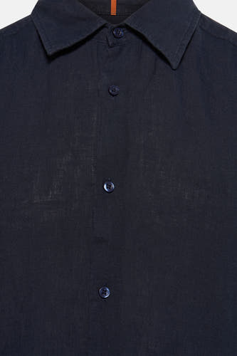 Hemd met korte mouwen - Donkerblauw