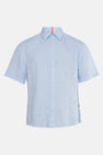 Hemd met korte mouwen - blauw