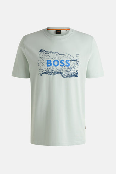T-shirt (korte mouwen) Blauw - HUGO BOSS ORANGE
