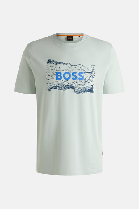 T-shirt (korte mouwen) Blauw - HUGO BOSS ORANGE