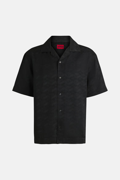 Chemise (manches courtes) Noir - HUGO