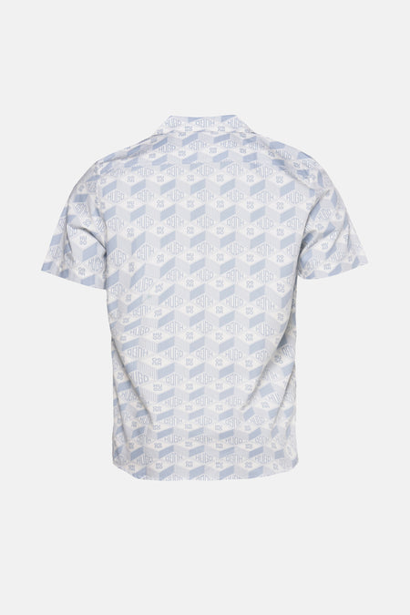 Hemd met korte mouwen - blauw