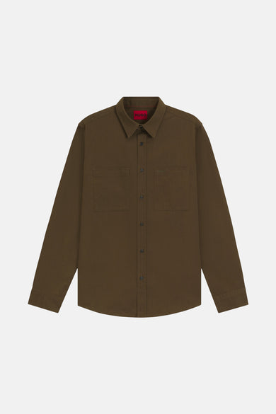 Chemise (manches longues) Vert - HUGO