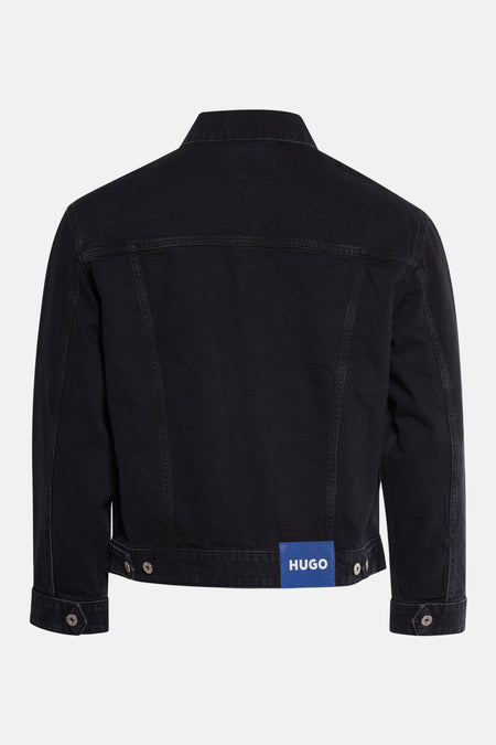 Jeansjas Black denim - HUGO BLUE